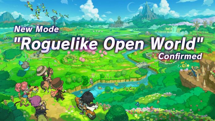 Girl stealing time in a fantasy open-world roguelike game