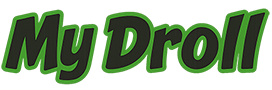 My Droll logo featuring a playful and original design reflecting the site’s quirky and humorous identity