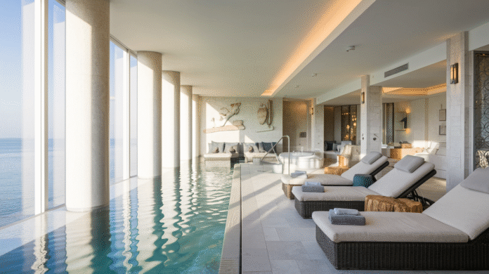 Modern spa in Dinard offering relaxation and well-being