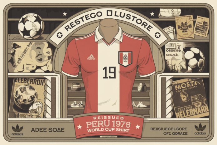 Adidas Unveils Nostalgic Collection Featuring Perus Legendary 1978 World Cup Shirt Reissue
