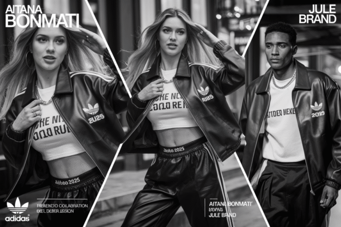 Aitana Bonmati and Jule Brand Showcase Adidas Euro 2025 Leather Jacket Collaboration