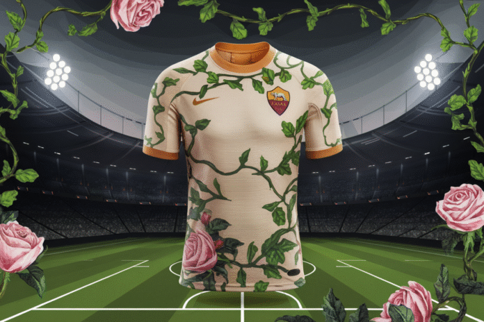 As Roma Unveils Stylish Botanical-infused Third Kit for 202526 Season
