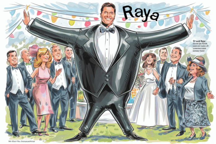 David Raya Makes a Splash at His Wedding in a Comically Oversized