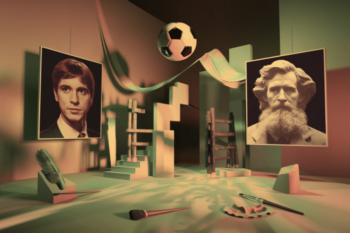 Juan Mata Unveils Art Exhibition Highlighting Eric Cantona and Edgar Davids