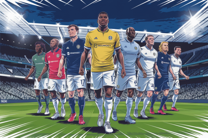 Leeds United Legends Reveal Stunning Away Kit for 202526 Season