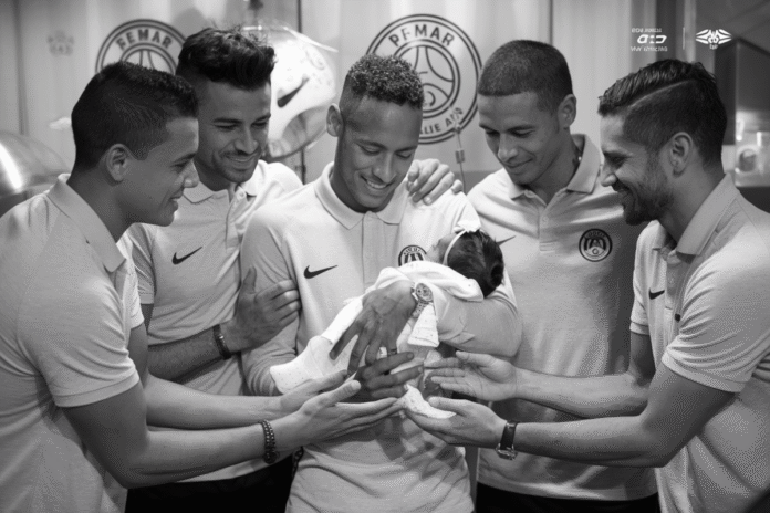 Psg Delivers Heartfelt Gift to Neymar Following Birth of His Baby Daughter