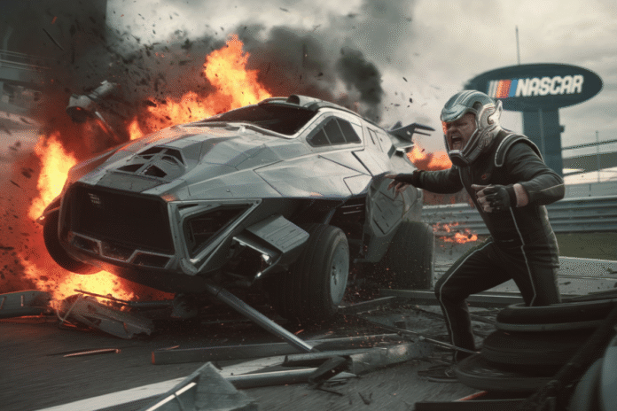 Star Drivers Epic Tirade Against Nascar Following Devastating Wreck