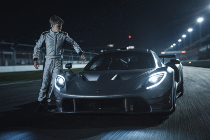 Teen Supercar Enthusiast Sets Sights on Gt Program Following Intense Night Testing