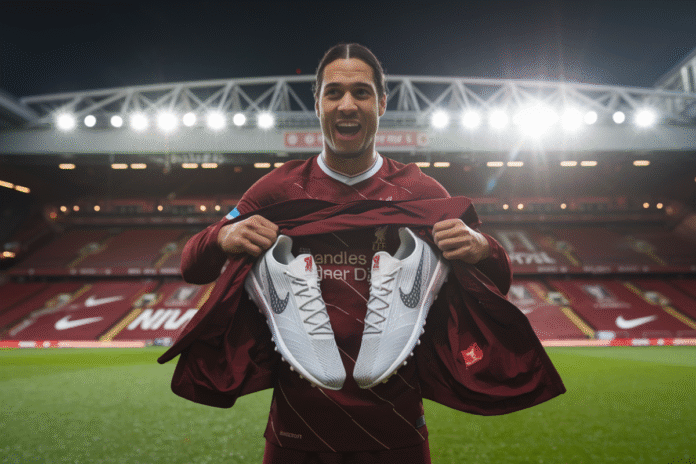 Virgil Van Dijk Unveils Instant Classic Nike Tiempos for Liverpools New Season