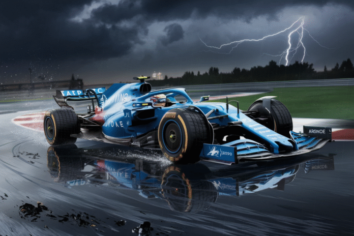 Colapinto Wrecks Alpine During Tyre Test in Hungary