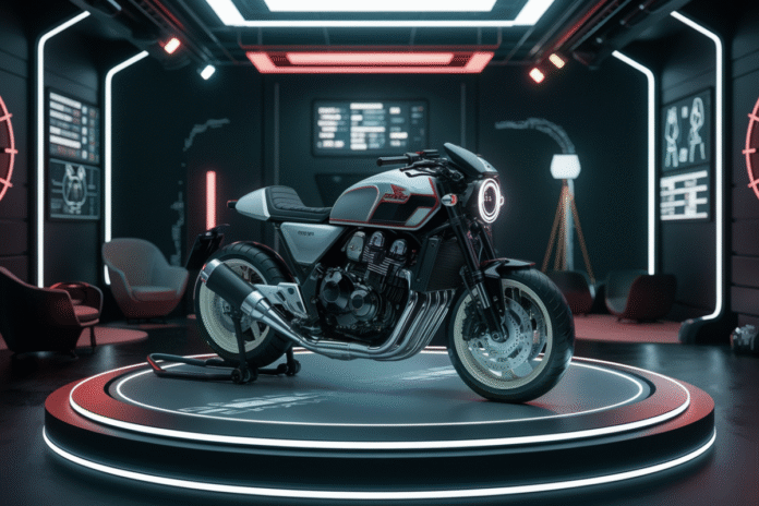 Discover the Honda Cb1000f Se Concept Showcasing Its Stunning Retro Naked Design