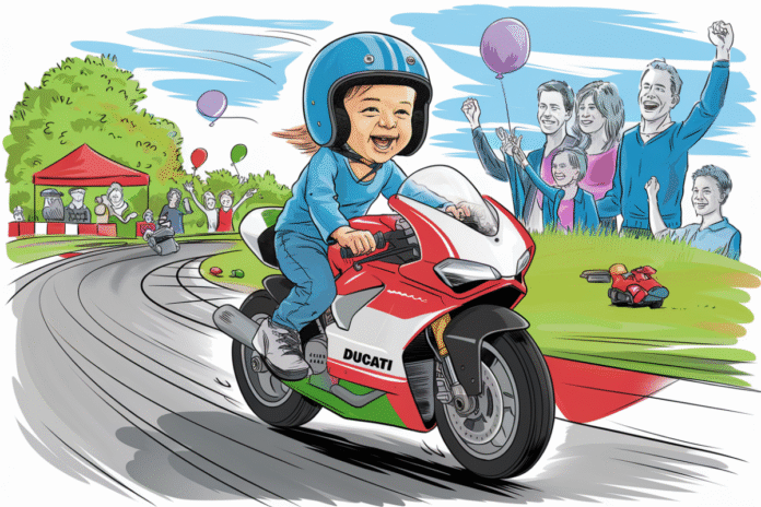 Get Your Child a Real Ducati Replica for Just a Few Hundred