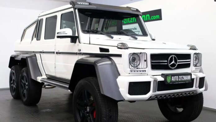 Legendary Six-wheeled G-class Now Available for Purchase