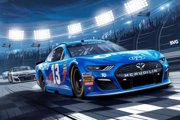 Mclaughlin Set to Challenge Svg in Thrilling Nascar Showdown