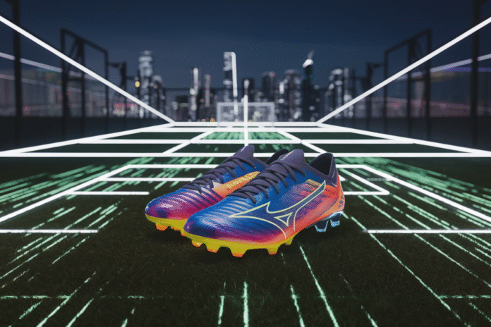 Mizuno Unveils Bold urban Electric Colorway for Revamped Morelia Neo Iv Soccer
