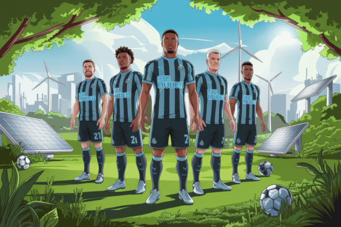 Newcastle United Unveils Eco-friendly Away Kit for 202526 Season