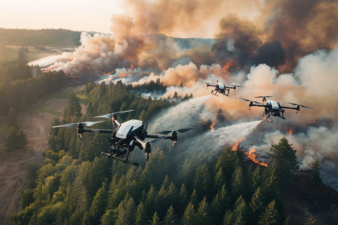 Oregon Aims to Combat Wildfires Using Yamaha Drones for Enhanced Firefighting Efforts