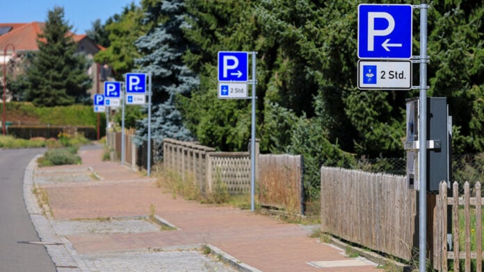 Sixteen Signs Over Four Hundred Meters Bureaucracy Creates a Sea of Blue