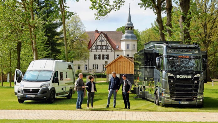 Stylish Nature Getaway in Brandenburg Camping Near a Castle