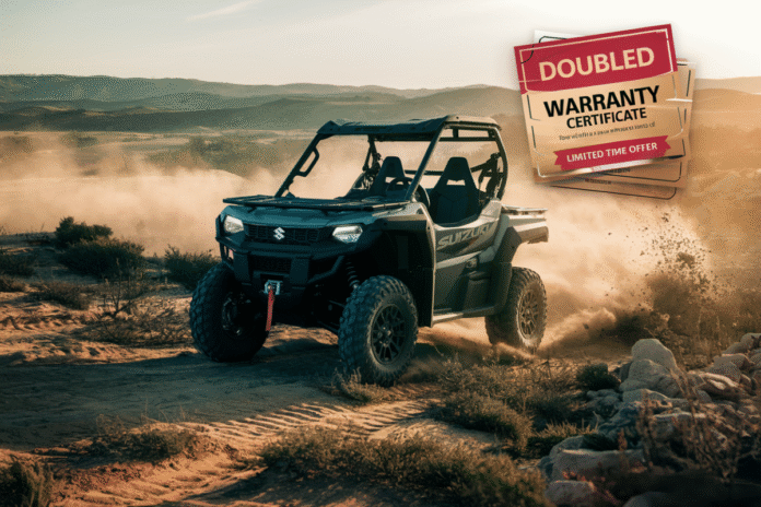 Suzuki Doubles Warranty on Kingquad Atv for Limited Time Offer