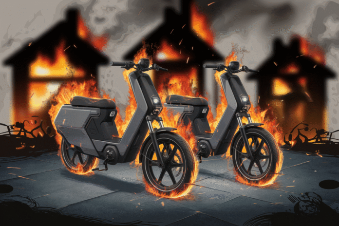 Two Chinese E-bikes Recalled After Fire Risks Linked to Property Fires