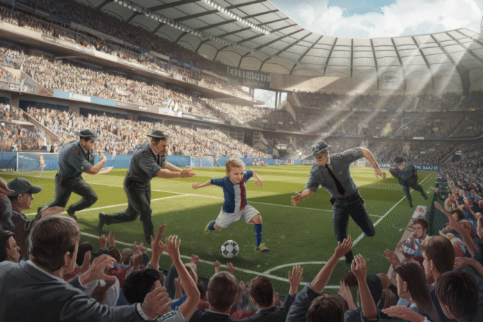 Young Pitch Invader Leaves Mls Security in Hilarious Chaos in Viral Moment