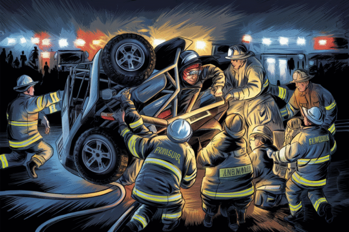 Atv Rider Rescued After Ten Hours Trapped Underneath His Vehicle by Firefighters