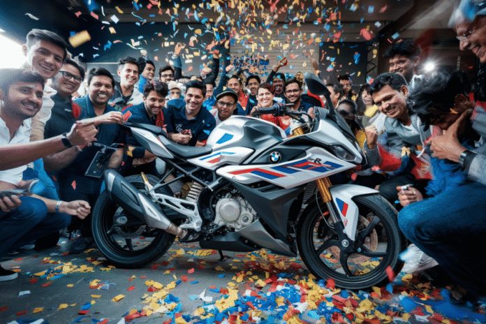 Bmw Unveils Limited Edition G 310 Rr in India to Celebrate Sales