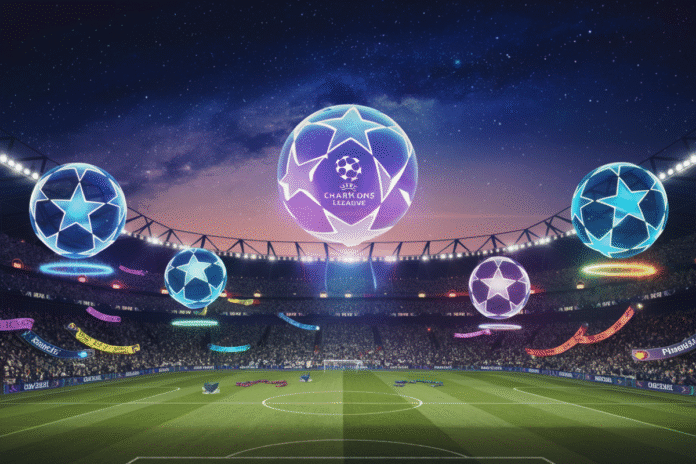 Champions League Unveils Stunning Match Ball Designs for 2025/26 Season Champions League Unveils Stunning Match Ball Designs for 202526 Season