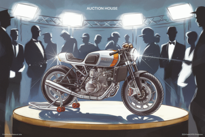 Custom Husqvarna Motorcycle Once Owned by F1 Star Fetches Impressive 18000 at