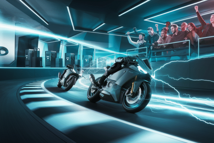 Ev Motorcycle Racing Series Takes Break Following Introduction of Solid-state Battery Technology