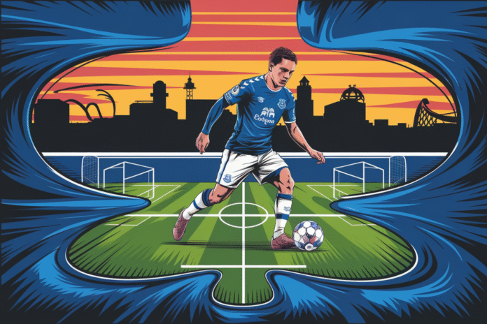 Everton Unveils Unique Feature of River Mersey-inspired Third Kit for 202526 Season
