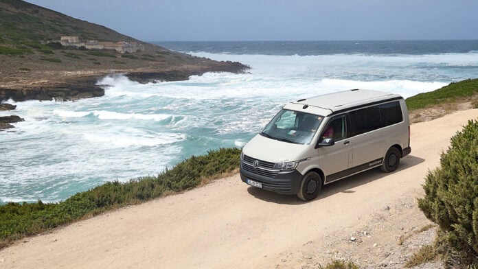 Exploring Paradise Island in a Classic Camper Van Adventure