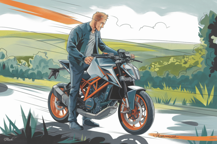 Motorcycle Influencer Receives Ktm Gift Following Devastating Incident in the Uk