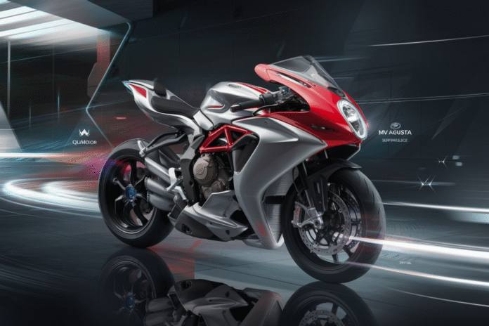 Qj Motor Unveils Sleek Sportbike Inspired by Mv Agusta Superveloce Design