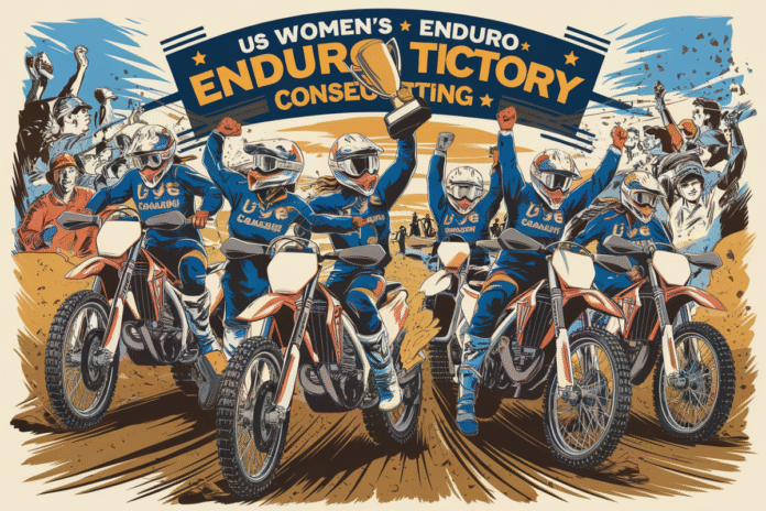 Us Womens Enduro Team Triumphs Again in Thrilling Motorcycle Race Securing Third