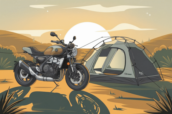 Introducing the Ultimate Ultralight Tent Designed Specifically for Motorcyclists