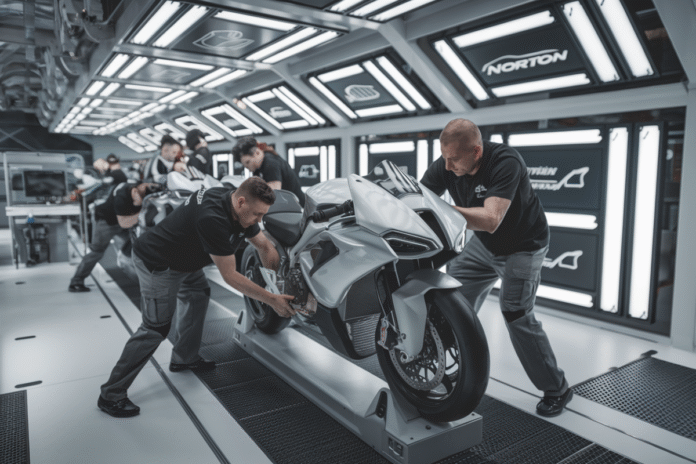 Norton Upgrades Uk Facility in Anticipation of New Motorcycle Models